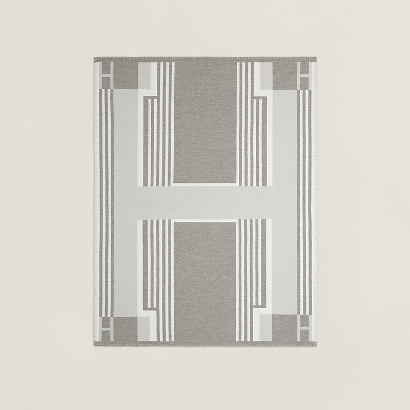 Ithaque blanket - Grey | Hermès USA